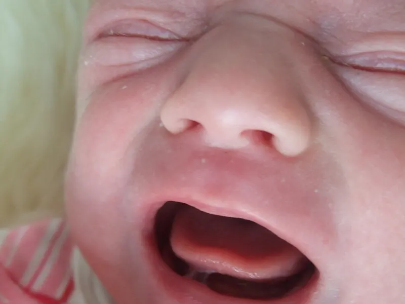 Newborn baby crying